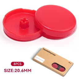 Haute42 Hitbox Cross Keycaps for Leverless Arcade Controller Mini Hitbox Button Caps Colorful DIY 20.6mm Low Profile Keycaps 8PC