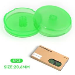 Haute42 Hitbox Cross Keycaps for Leverless Arcade Controller Mini Hitbox Button Caps Colorful DIY 20.6mm Low Profile Keycaps 8PC