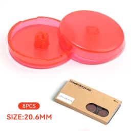 Haute42 Hitbox Cross Keycaps for Leverless Arcade Controller Mini Hitbox Button Caps Colorful DIY 20.6mm Low Profile Keycaps 8PC