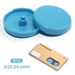 Haute42 Hitbox Cross Keycaps for Leverless Arcade Controller Mini Hitbox Button Caps Colorful DIY 20.6mm Low Profile Keycaps 8PC