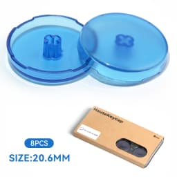 Haute42 Hitbox Cross Keycaps for Leverless Arcade Controller Mini Hitbox Button Caps Colorful DIY 20.6mm Low Profile Keycaps 8PC