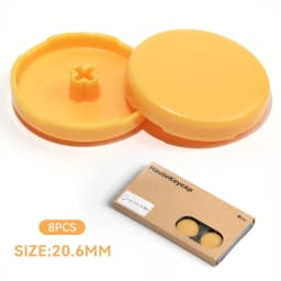 Haute42 Hitbox Cross Keycaps for Leverless Arcade Controller Mini Hitbox Button Caps Colorful DIY 20.6mm Low Profile Keycaps 8PC