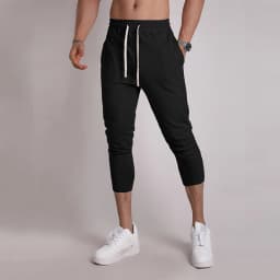 Casual Pants Men Sports Style Jogging 2024 Summer New Style Men's Moisture Absorption Quick Drying Capri Pants