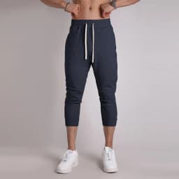 Casual Pants Men Sports Style Jogging 2024 Summer New Style Men's Moisture Absorption Quick Drying Capri Pants