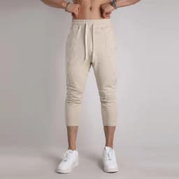 Casual Pants Men Sports Style Jogging 2024 Summer New Style Men's Moisture Absorption Quick Drying Capri Pants