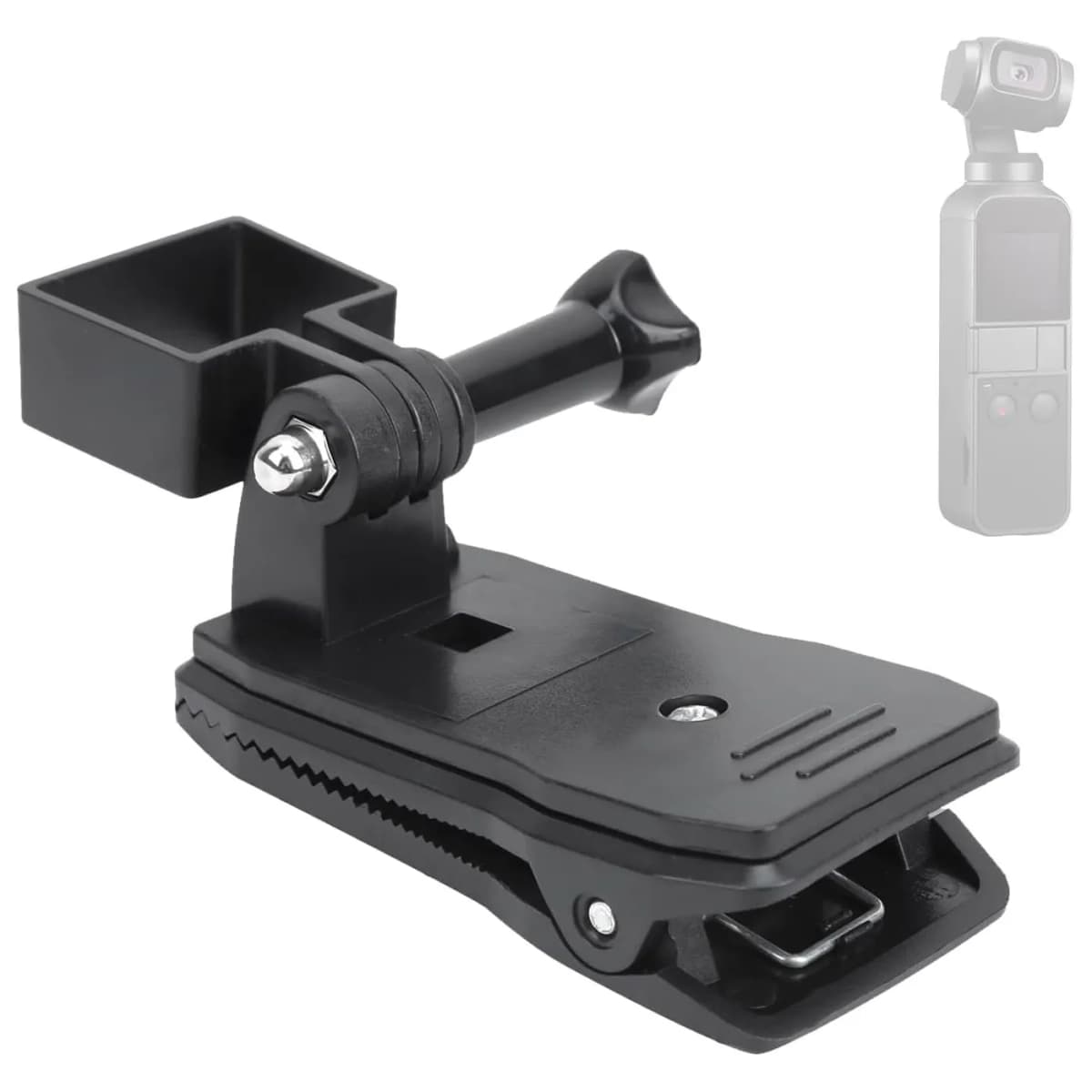 Backpack Strap Mount Action Camera Backpack Clip Adapter Frame Case Mount Expansion for DJI OSMO Pocket 2