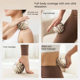 EVA Fascia Ball or Peanut Massage Ball Deep Tissue Trigger Point Massager for Muscle Relief Shoulder Back Leg Foot