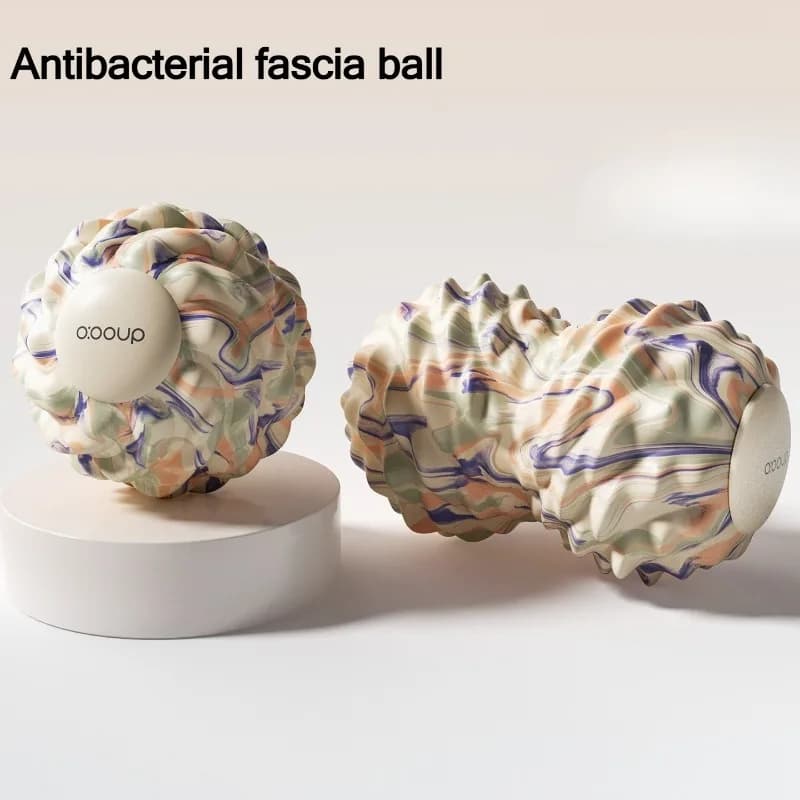 EVA Fascia Ball or Peanut Massage Ball Deep Tissue Trigger Point Massager for Muscle Relief Shoulder Back Leg Foot