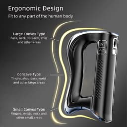 Electric Fascia Scraper EMS Micro Current Fascia Knife Muscle Body Massager Vibration Relaxation Body Lifting Massage Blade