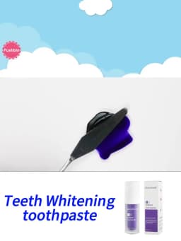 V34 Dental Whitening Toothpaste Instant Teeth Whitening Cleaning Tooth Stain Tartar Removal Oral Hygiene Fresh Breath