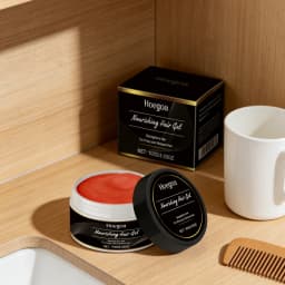 Hoegoa Nourishing Hair Gel for Men Women Edge Control Damage Repair Anti Frizz Long Lasting Style Smooth Glossy Hair Styling Gel