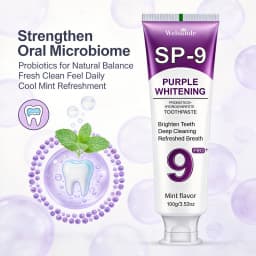 Teeth Whitening Hydroxyapatite Toothpaste, Contains Menthol, Deep Cleaning for Brighter Teeth, Fresh Breath & Gum Health, Basic Oral Care, Suitable for Everyone, An Essential Travel Item, It Is the Ideal Gift for Men and Women - Local Warehouse