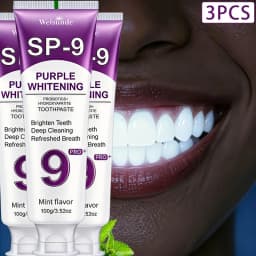 Teeth Whitening Hydroxyapatite Toothpaste, Contains Menthol, Deep Cleaning for Brighter Teeth, Fresh Breath & Gum Health, Basic Oral Care, Suitable for Everyone, An Essential Travel Item, It Is the Ideal Gift for Men and Women - Local Warehouse
