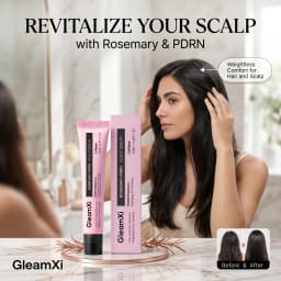 Rosemary PDRN Scalp Serum Nourishing Hair Roots Hair Thickening Improve Split Ends Anti Hair Loss Reduce Hair Breakage Hair Care