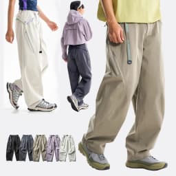 Ultra Loose Lightweight Outdoor Functional Pants Men Women Waterproof Quick Dry Techwear Wide Leg Cargo Pant Track Trouser