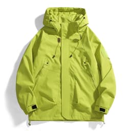 CHRLCK Unisex Outdoor Waterproof Jacket Windbreaker Coat Autumn Breathable Fishing Camping Windproof Jackets Men Women Clothing
