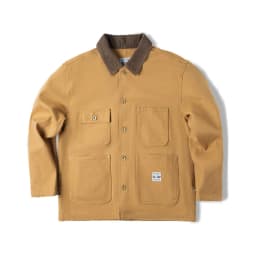 Maden Vintage Heavyweight Michigan Chore Jackets Multi-Pocket Canvas Hunting Coat for Men's Spring Loose Lapel Collar Outwear
