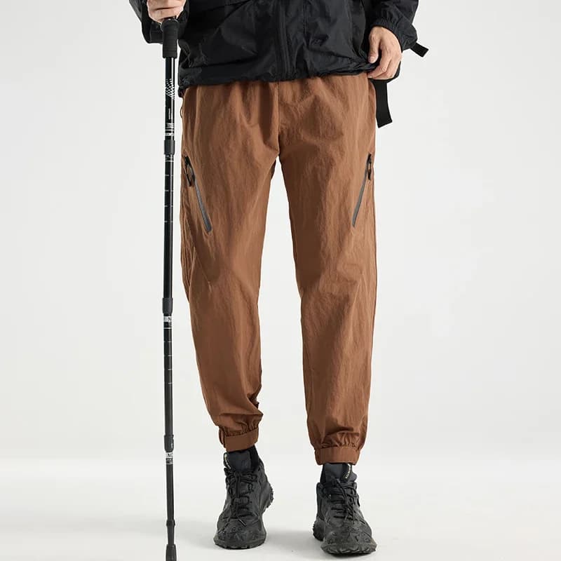 CHRLCK Men's Water-repellenHiking Pants Quick Drying Fashion Cargo Pants Breathable Trousers Fishing Camping Outdoor Sport Pants