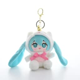 Japanese Style Hatsune Miku Plush Toy Cartoon Plush Keychain Student Schoolbag Accessories Decoration Anime Peripherals Gifts
