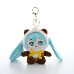 Japanese Style Hatsune Miku Plush Toy Cartoon Plush Keychain Student Schoolbag Accessories Decoration Anime Peripherals Gifts
