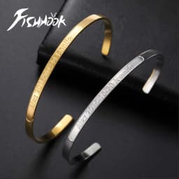 Couple Name Text Engrave Custom Bangle Personalized Bracelet Cuff Gift for Women Men Family Friend Metal Stainless Steel Jewelry