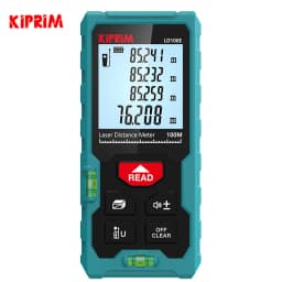 Kiprim Laser Rangefinder 50M 70M 100M Mini Laser Measurement Tool Laser Tape High Accuracy Multiple Measurement Functions