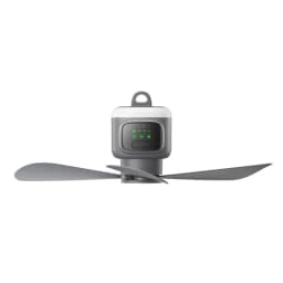 Portable Ceiling Fans Outdoor Camping Ceiling Fan Air Circulator 12000mAh Rechargeable Electric Fan for Home with Light Remote