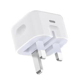 British Standard Charger Fast Charger with PD Ports Charger for iPhone for Galaxy UK Plug, PD Charger Adapter, Sleek Charger Des