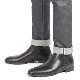 Size 7~13 Men Chelsea Boots Italian Style Ankle Boots soft leather Men Boots