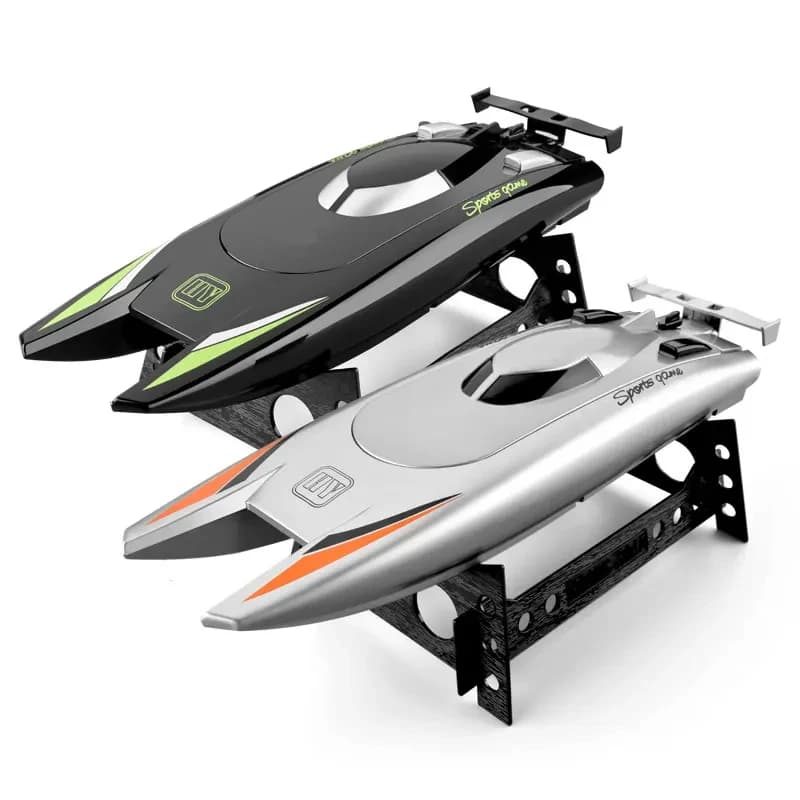 2.4G RC High Speed Racing Boat Waterproof Double Motor Remote Control Professional Speedboat 805 Gifts Toys for Boys