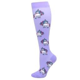 Men's Running Compression Socks Basketball Cycling Socks Medical Prevention Varicocele Travel Cute pattern