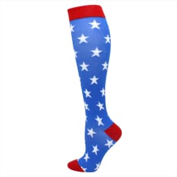 Men's Running Compression Socks Basketball Cycling Socks Medical Prevention Varicocele Travel Cute pattern