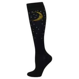 Men's Running Compression Socks Basketball Cycling Socks Medical Prevention Varicocele Travel Cute pattern