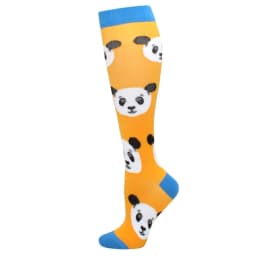 Men's Running Compression Socks Basketball Cycling Socks Medical Prevention Varicocele Travel Cute pattern