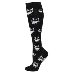 Men's Running Compression Socks Basketball Cycling Socks Medical Prevention Varicocele Travel Cute pattern