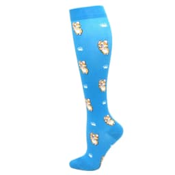 Men's Running Compression Socks Basketball Cycling Socks Medical Prevention Varicocele Travel Cute pattern