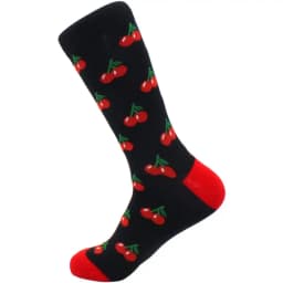 Men's hip hop harajuku socks polka dot alien skateboard checkered animal medium cut funny socks