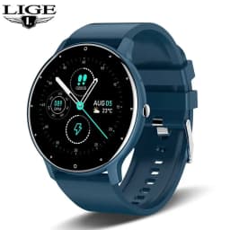 LIGE Women Smart Band Watch Real-time Weather Forecast Activity Tracker Watches Heart Rate Monitor Sports Ladies Smart Watch Men