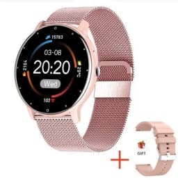LIGE Women Smart Band Watch Real-time Weather Forecast Activity Tracker Watches Heart Rate Monitor Sports Ladies Smart Watch Men