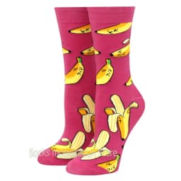 Women Socks Funny Cute Cartoon Fruits Banana Lemon Pineapple Avocado Food Happy Japanese Harajuku Skateboard Socks