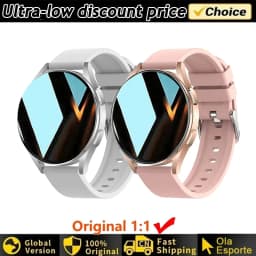 Smartwatch Women Watch 6 Health Monitoring Watch Waterproof Voice Assistant Bluetooth Call Smart Watch 2026 New Sport Watch Men