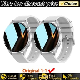 Smartwatch Women Watch 6 Health Monitoring Watch Waterproof Voice Assistant Bluetooth Call Smart Watch 2026 New Sport Watch Men