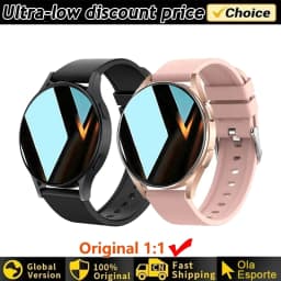 Smartwatch Women Watch 6 Health Monitoring Watch Waterproof Voice Assistant Bluetooth Call Smart Watch 2026 New Sport Watch Men