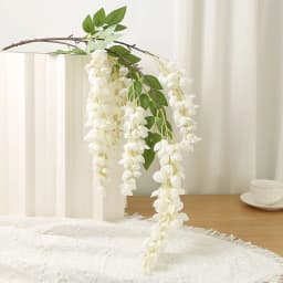 40'' Giant Wisteria Artificial Flowers Fake Wisteria Floral Hanging Plant Garland for Home Party Floor Wedding Arrangement Decor