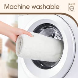 Thick Cashmere Like Bathroom Mat Absorbent Shaggy Shower Rug Aesthetic Wave Border Polka Dot Carpet