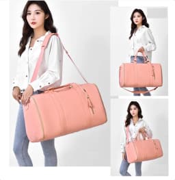 Women Rolling Garment Bags for Travel Handbag with Wheels Women Carry On Garment Duffel Bag Suit Travel Rolling Trave Duffle Bag