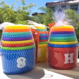 Stacking Game Cup Children Board Game Hand Speed Competition Fold Cup with Numbers Letters Shapes Early Education Puzzle Toy