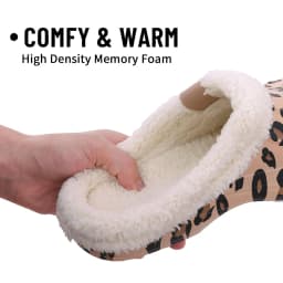 Litfun Winter Plush Garden Shoes Women Fur Clogs Slippers Men Soft Furry Waterproof Slippers Outdoor New Cozy Fuzzy Home Slipper