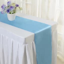 6/20PCS Wedding Satin Table Runner Sage Green 30x275cm Long Party Supply Christmas Home Dining Banquets Luxury Table Decoration