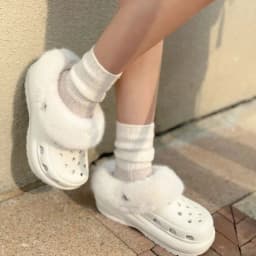 2024 Winter Furry Slippers Inserts Fur Insoles Shoe Clogs Shoes Liners Removable Soft Thickened Plush Cover Warm Lined